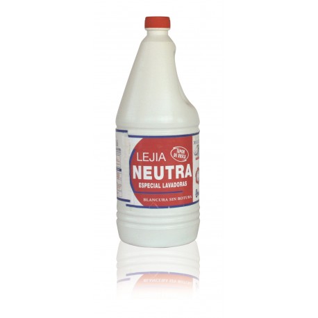 06 Caja Lejía Lavadora (8 botellas de 2 L)