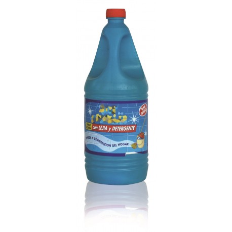 05 Caja Lejía con Detergente (8 botellas de 2 L)