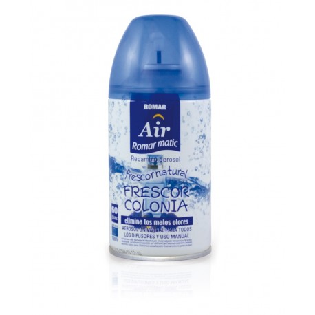 14 Bote Carga Ambientador Colonia 250 ml