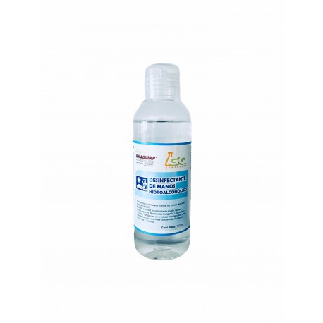 04 Desinfectante de Manos Hidroalcohólico (Caja 15 botes x 120 ml)