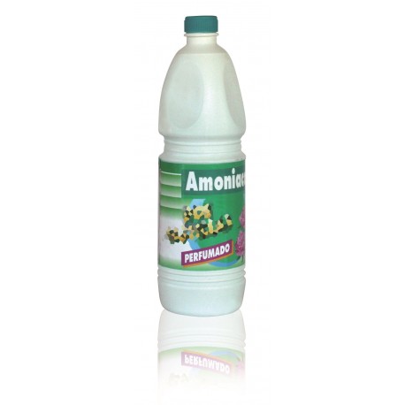 01 Caja  Amoniaco Perfumado (15 botellas de 1L)