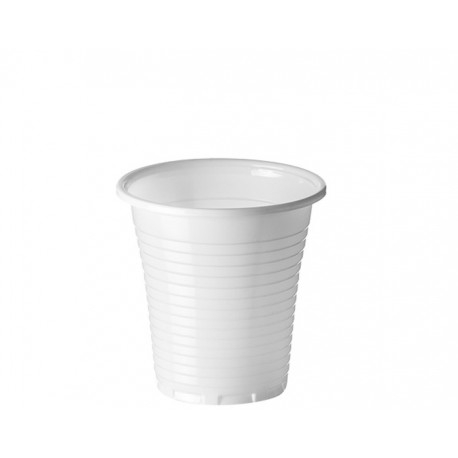 01 Vaso 150 cc Blanco (Paquete de 100 uds.)