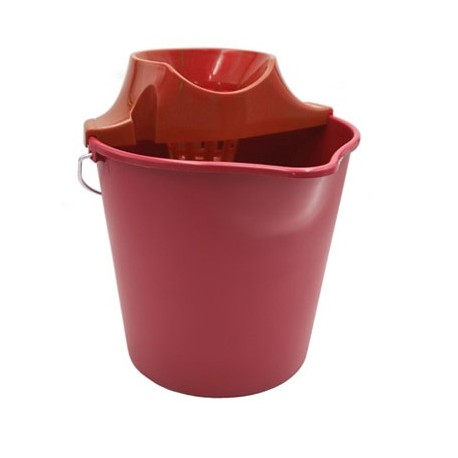 01 Cubo Redondo con Escurridor 13 lts.