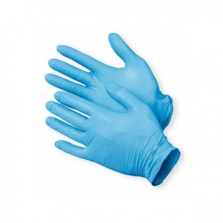 06 Guantes Nitrilo Soft Azul (100 uds.) -S 