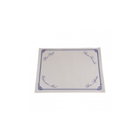 09 Caja Manteles 30x40 Orla  (1.000 uds.)