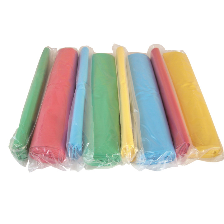 08 Rollo Bolsas 85x105 Amarillas (10 uds.)