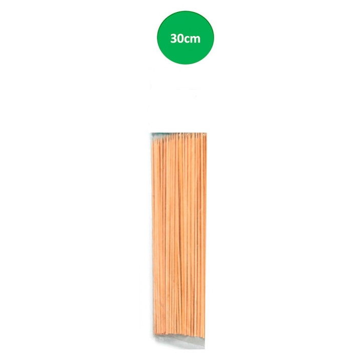 05 Paquete Brocheta 30 cm (100 uds.)
