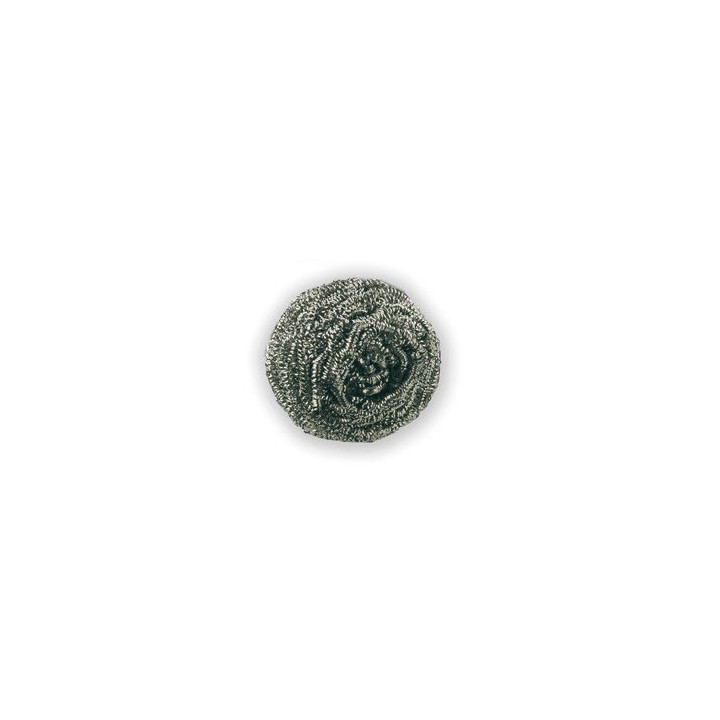 07 Paquete Estropajo Acero Inox. 40 gr (12 uds.)