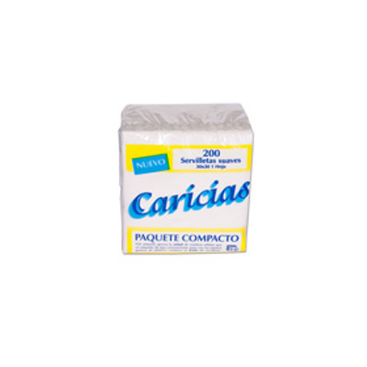 01 Caja Servilletas 30x30 1 capa Blanca (7.200 uds.)