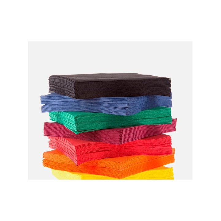 05 Caja Servilletas 40x40 2 capas Negra (2.400 uds.)