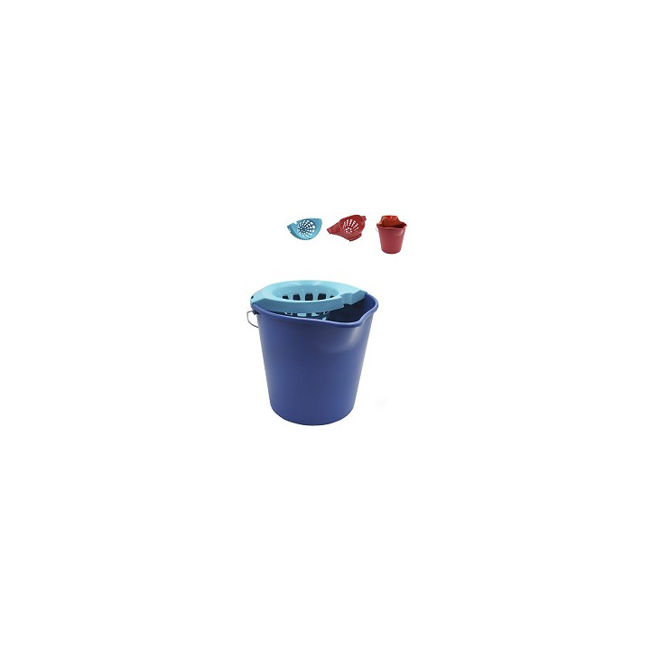 01 Cubo Redondo con Escurridor 13 lts.