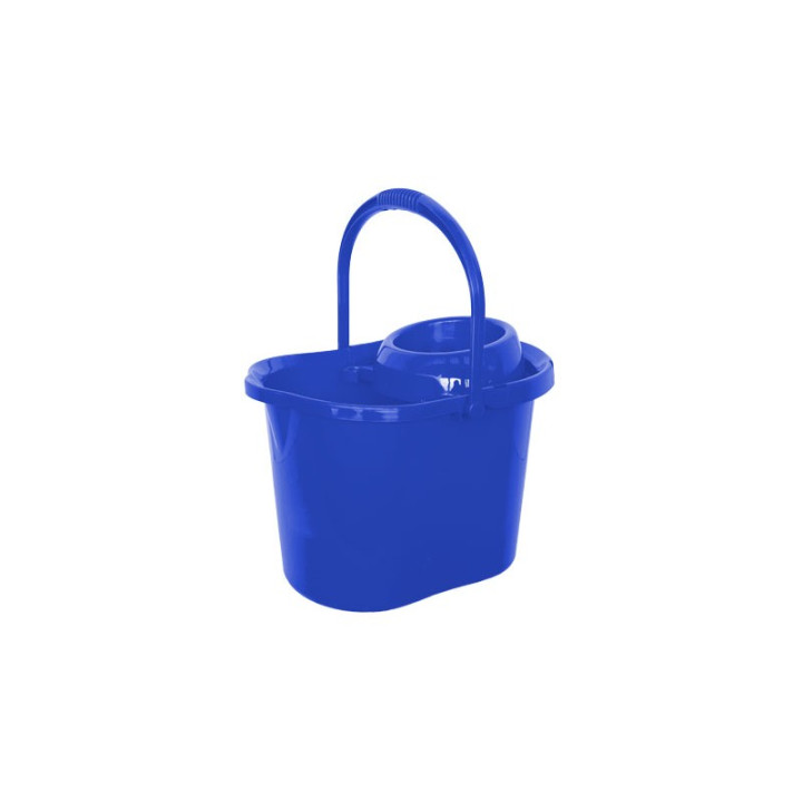 02 Cubo Ovalado con Escurridor 14 lts.