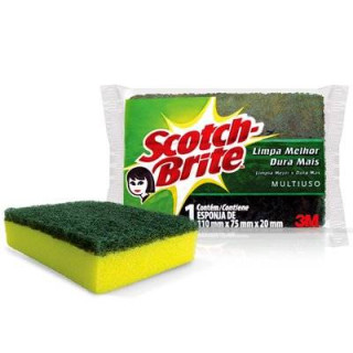 03 Paquete Scotch Brite con Esponja (12 uds.)