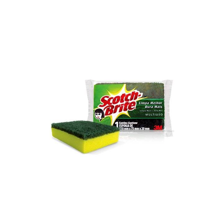 03 Paquete Scotch Brite con Esponja (12 uds.)