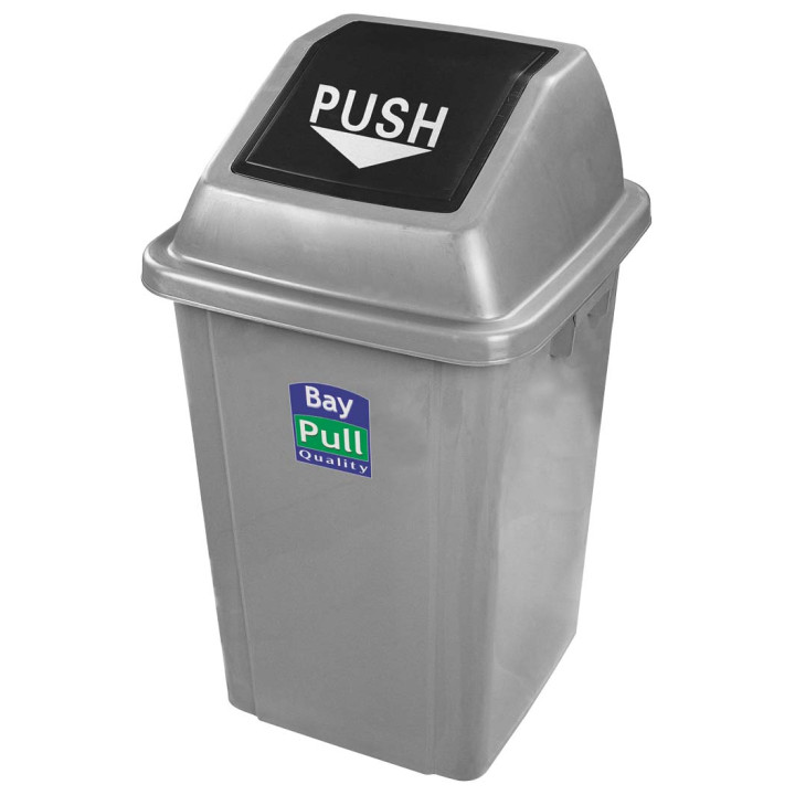 09 Papelera con Tapa Basculante 25 Litros