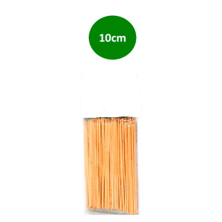 01 Paquete Brocheta 10 cm (100 uds.)