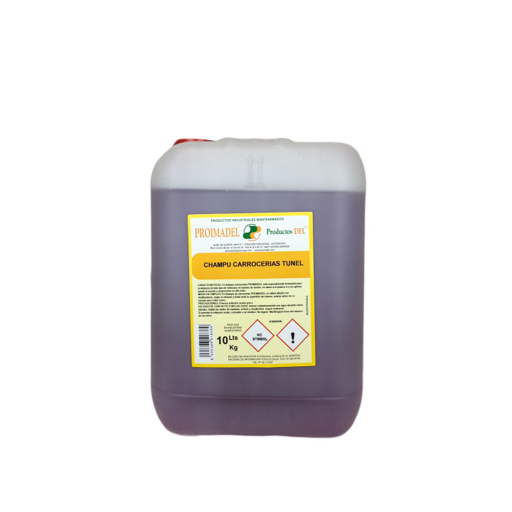 03 DEL Champú Túnel Lavado (10 Kg)