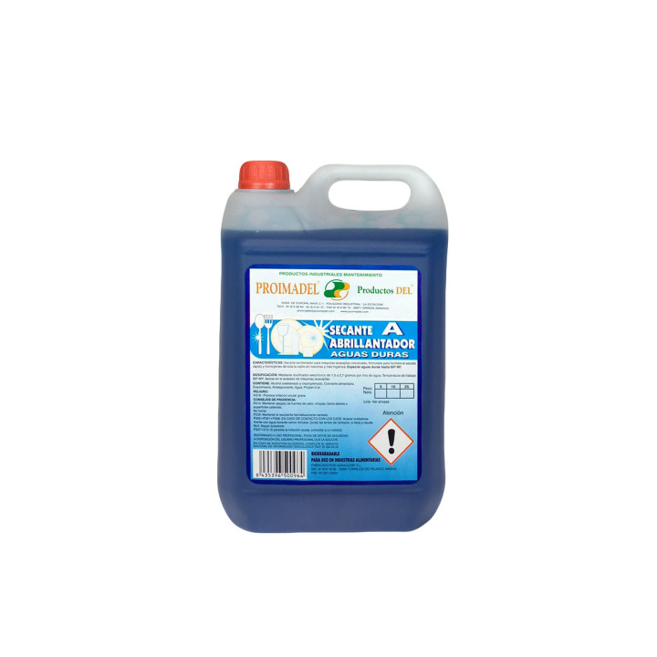09 DEL-A Abrillantador Aguas Duras (5 Kg)