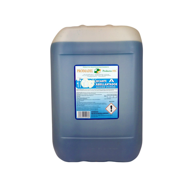 11 DEL-A Abrillantador Aguas Duras (25 Kg)
