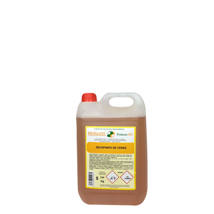01 DEL Decapante de Ceras (5 Kg)