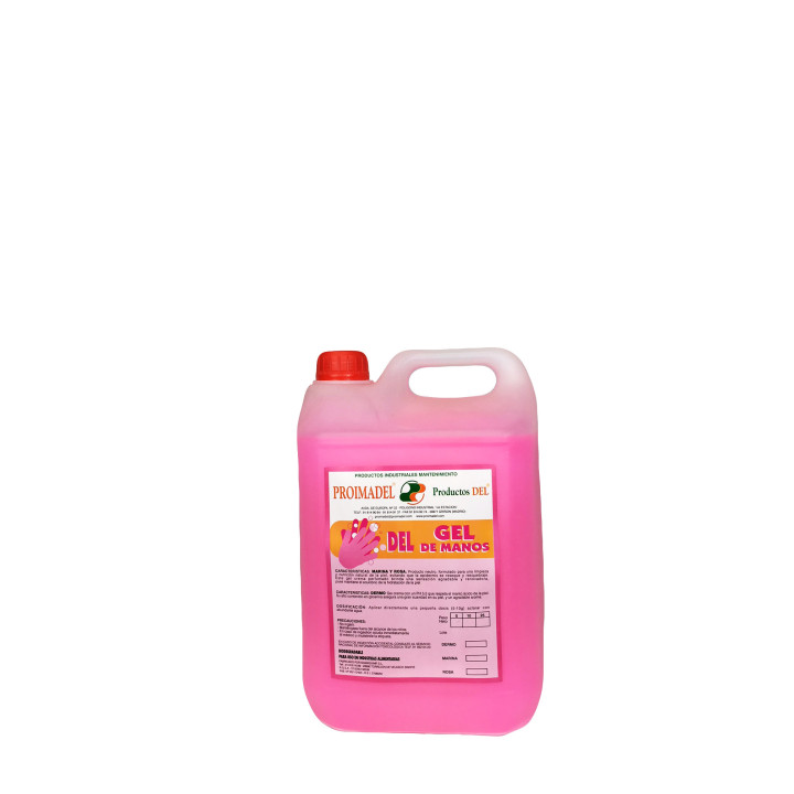 05 DEL Gel de Manos Rosa (5 Kg)