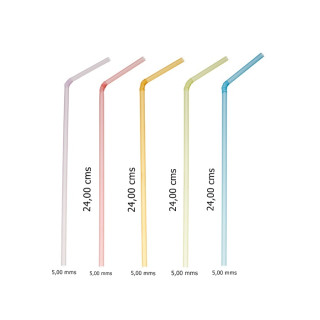 03 Cañita Flexible Flúor 5x240 (Paquete de 50 uds.)