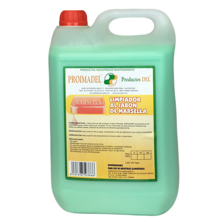 13 DEL Suelos al Jabón de Marsella (5 Kg)