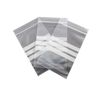 03 Paquete bolsas 25x35 con banda (100 uds.)