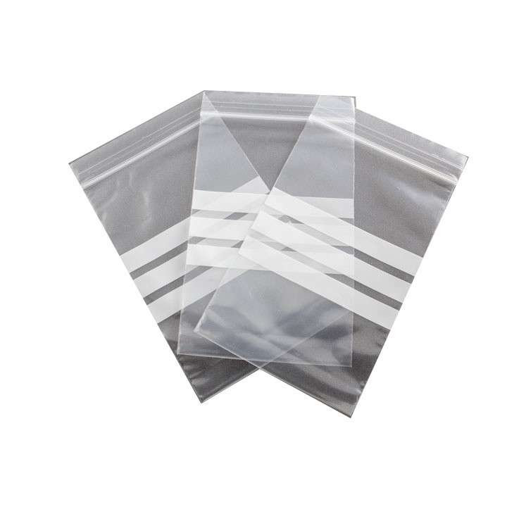 03 Paquete bolsas 25x35 con banda (100 uds.)