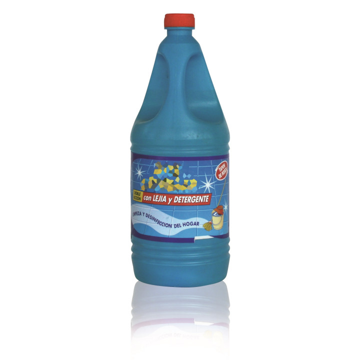 05 Caja Lejía con Detergente (8 botellas de 2 L)