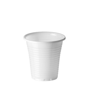 01 Vaso 150 cc Blanco (Paquete de 100 uds.)