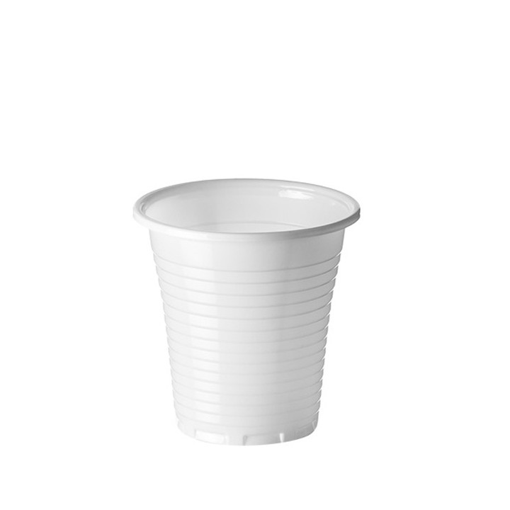 01 Vaso 150 cc Blanco (Paquete de 100 uds.)
