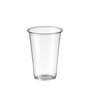 03 Vaso 220 cc Transparente (Paquete de 100 uds.)