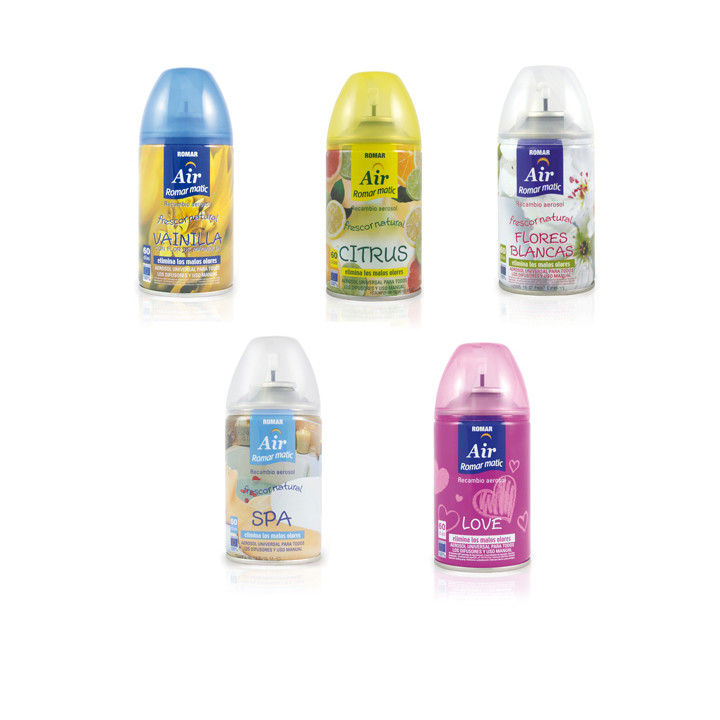 13 Cargas Ambientador Colonia 250 ml (Caja de 6 uds.)