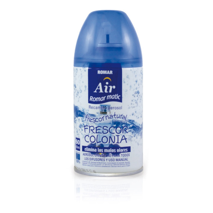 14 Bote Carga Ambientador Colonia 250 ml