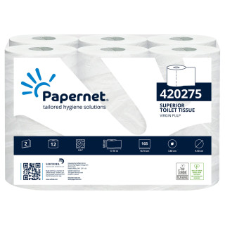 03 Fardo Papel Higiénico Doméstico 18m  (108 rollos)