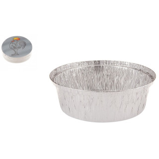 01 Envase Pollo con Tapa (Paquete de 125 uds.)