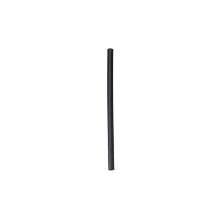 18 Cañita Cóctel Papel Negras 8x150 (Paquete de 250 uds)